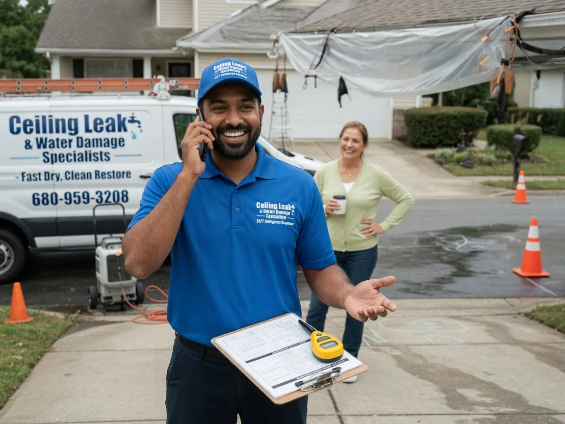 Ceiling Leak Cleanup Cuervo, NM FAQs